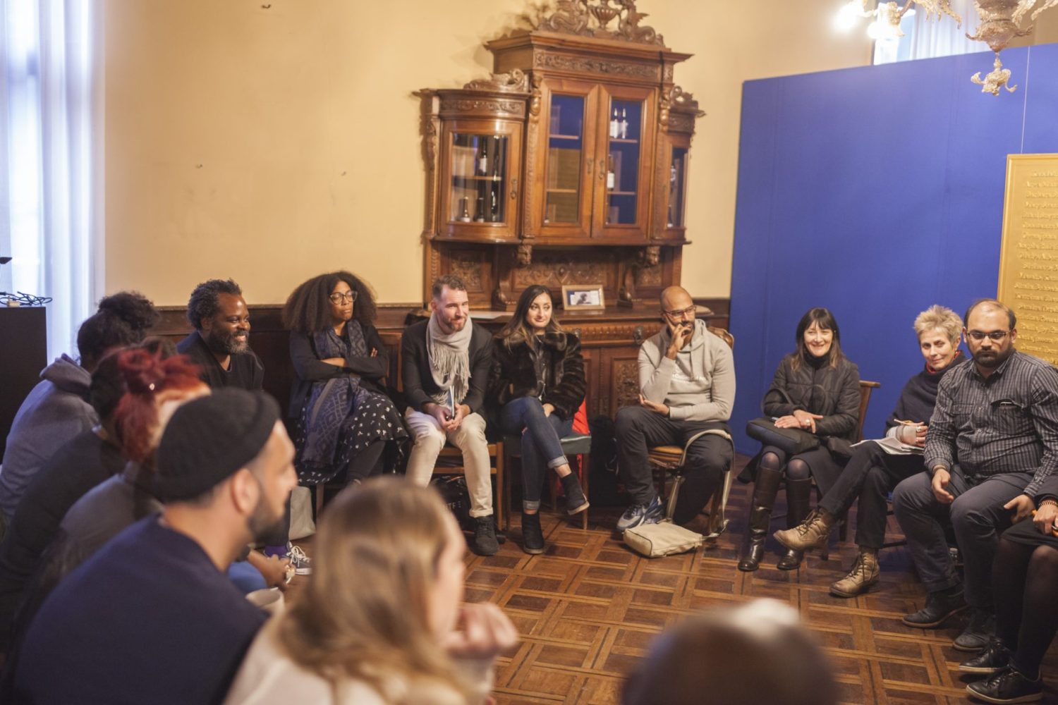 Roundtable discussion, Diaspora Pavilion Closing Programme (2017).