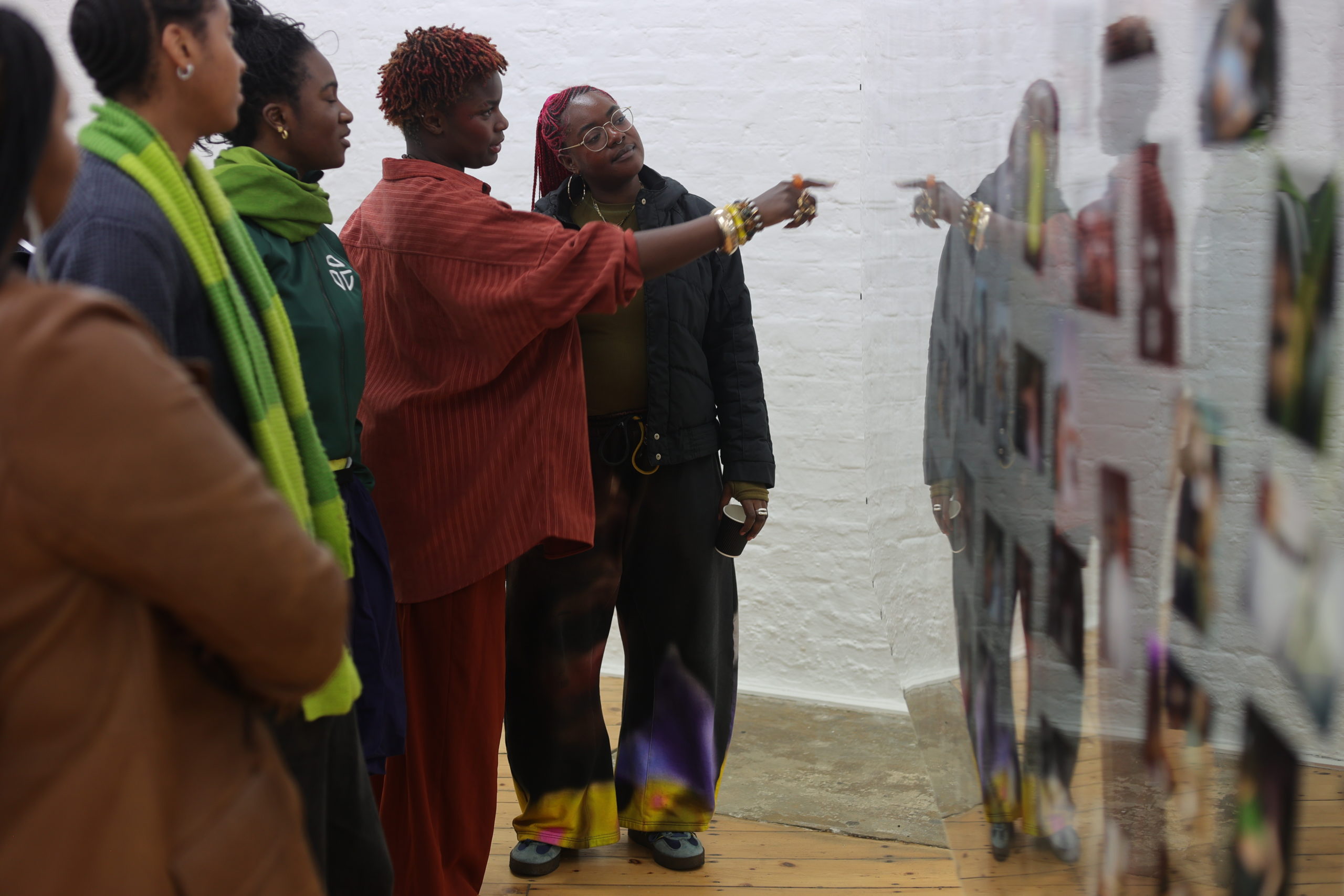 ICF Peer-led Studio Session with Bernice Mulenga for LMK WHEN U REACH (2025), Auto Italia. Image by Antonia Adomako.